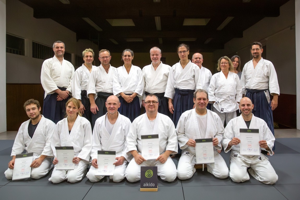 Aikido Gürtelprüfung